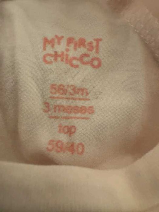 2x Babygrows My Fisrt Chicco - 3 meses