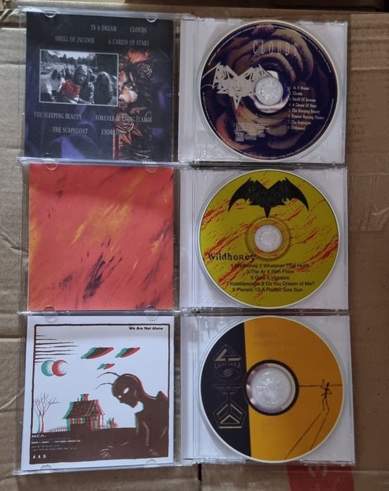 Диски Tiamat Voivod Amon Amarth Smoke