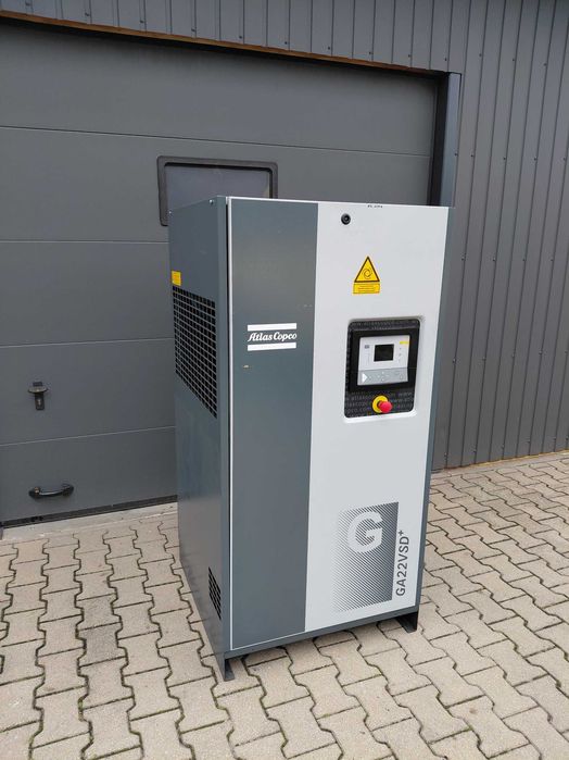 Sprężarka Śrubowa Kompresor ATLAS COPCO 22 kw
