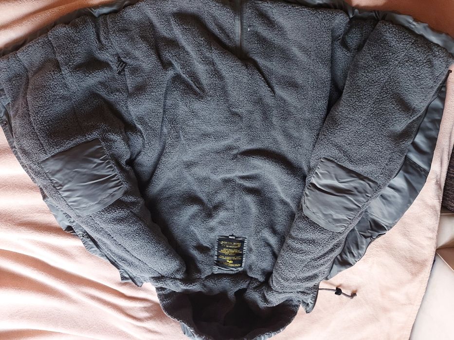Kurtka Parka Fishtail alpha industries size 3XL szara NoWa
