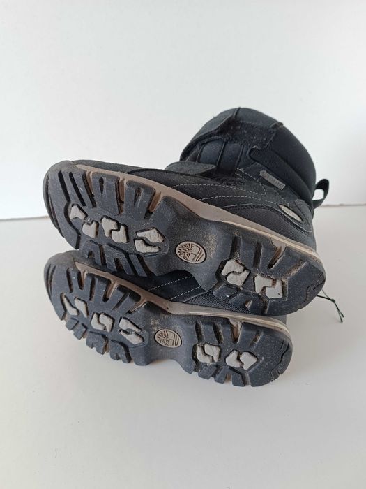 р 32 / 13 19,5 см черевики чоботи сапоги чорні теплі зимові Timberland