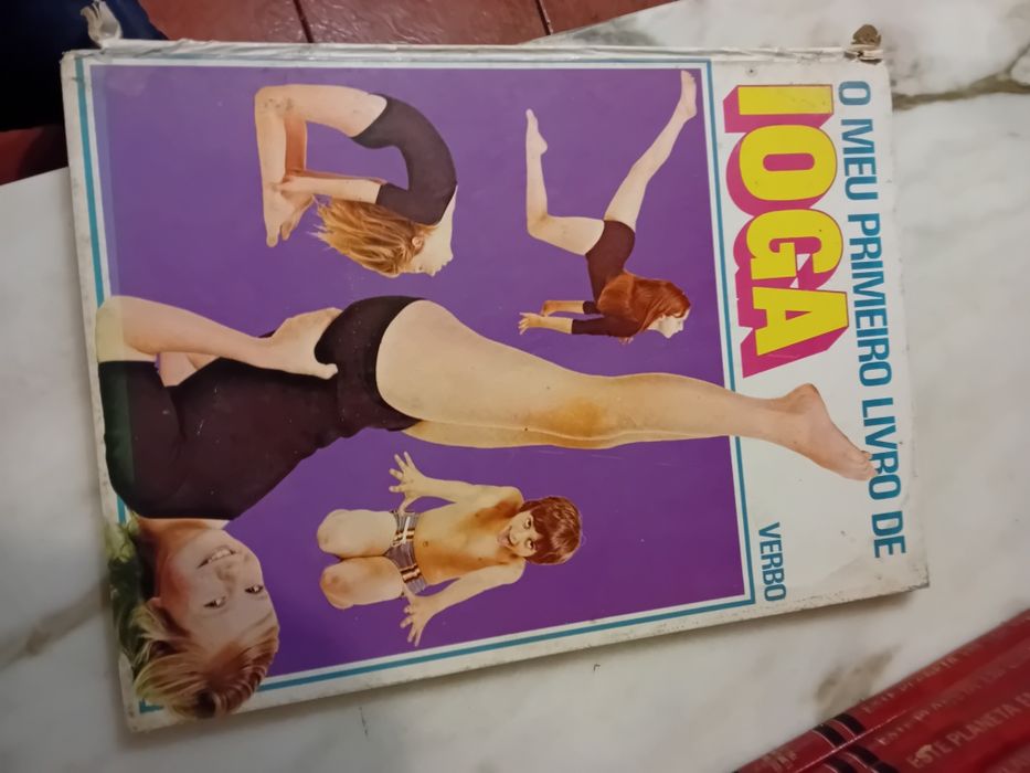 Livro Antigo O Meu Primeiro Livro de Yoga