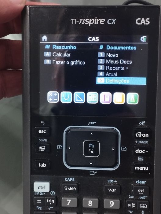 Calculadora gráfica Texas Instrument Ti-nspire cx CAS