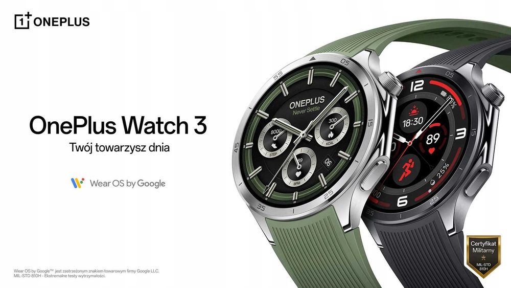 Nowy Oneplus Watch 3 Black