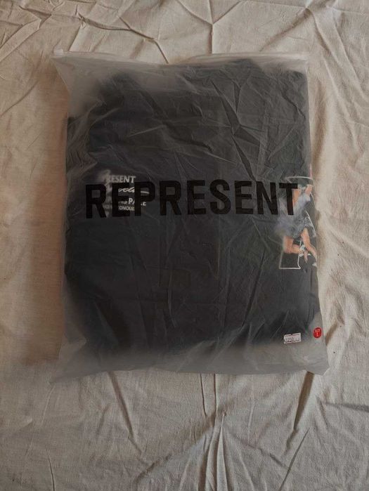 Represent HERMES ZIP-HOODIE Black