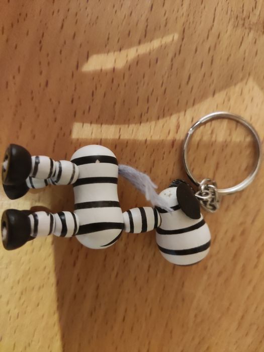 Breloczek zebra NOWY