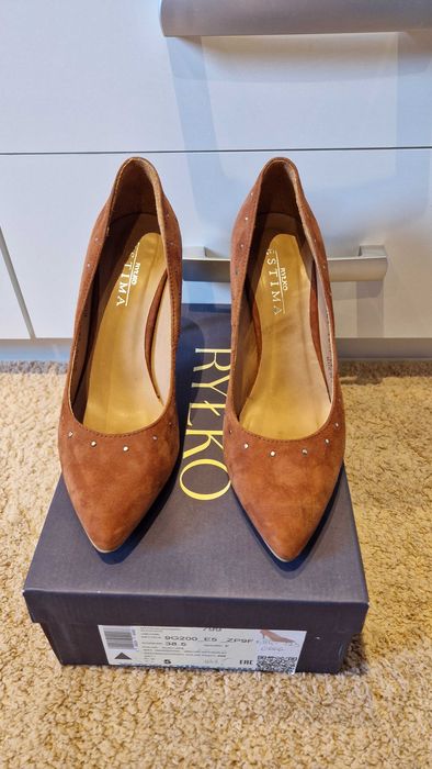 Buty czółenka Ryłko