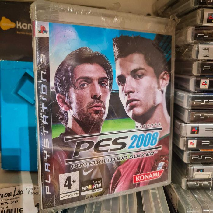 Jogo PES 2008 – Pro Evolution Soccer (PS3) – Novo Selado