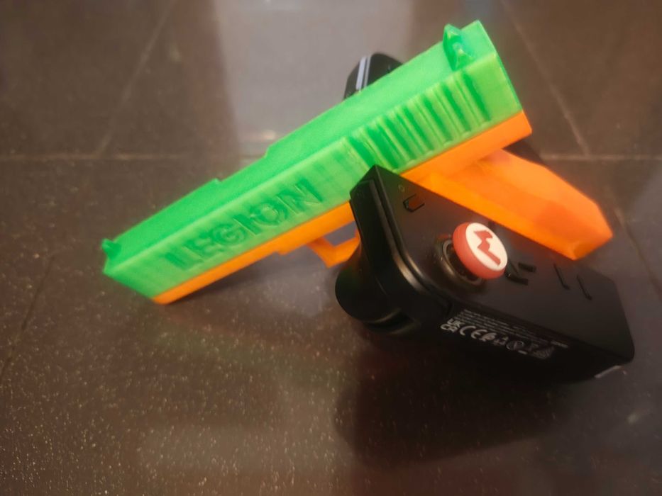 Stand e grip comandos Legion go glock consola