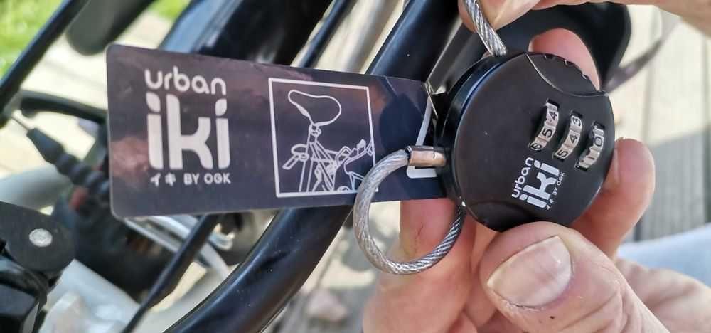 Fotelik rowerowy tylny do 22kg Urban iki Ideał