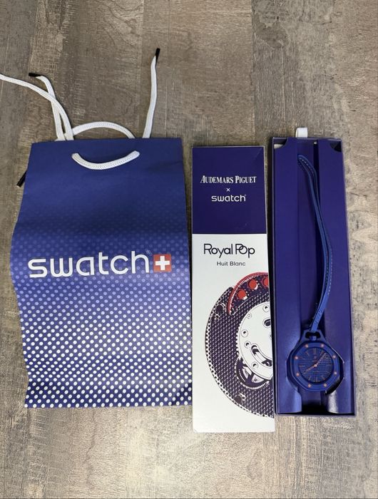 Карманные часы Swatch x Audemars Piguet Royal Pop 1:1