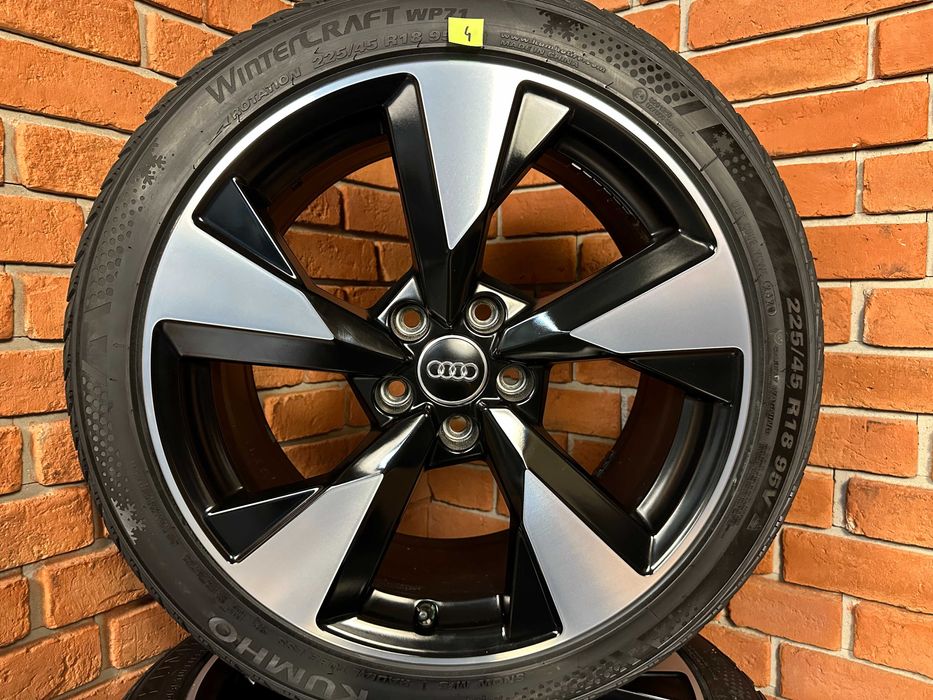 Koła Felgi 18 5x112 Audi A4 B8 B9 A6 C7 Oryginał Ładne ROTOR