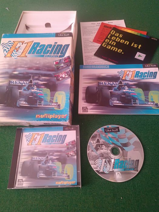 Gra PC - F1 Racing Simulation - Big Box! -Unikat!