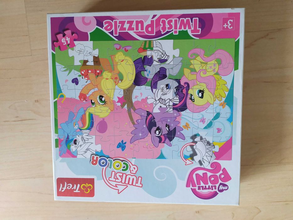 Puzzle My Little Pony kucyki koniki 45 elementów 3+