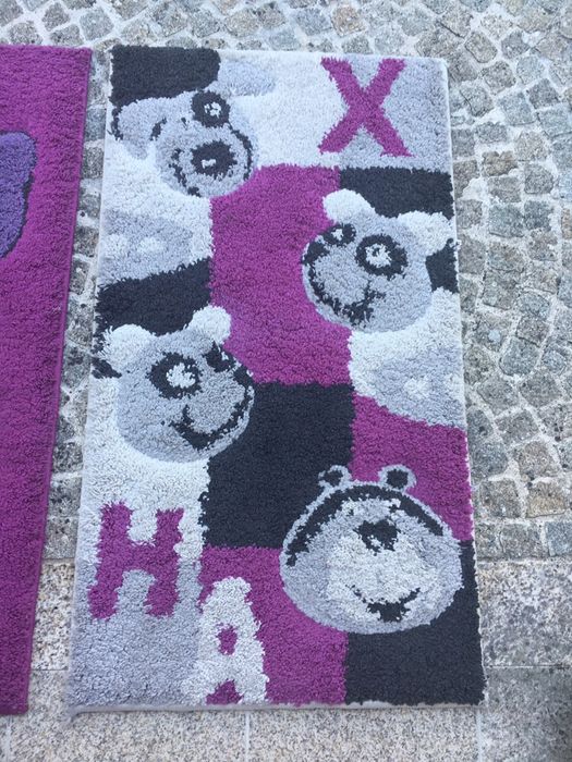 3 tapetes Quarto menina