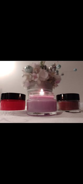 Świece sojowe stylowe