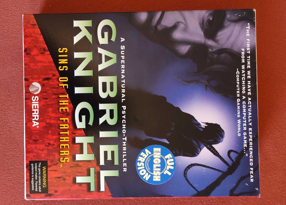 Gabriel Knight big box PC