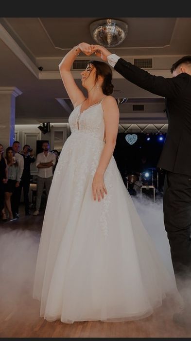 Suknia ślubna 57-22T ciążowa