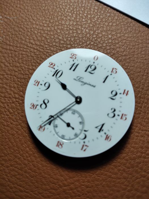 Mechanizm zegarka kieszonkowego longines