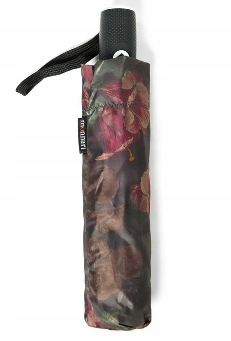 ZESTAW 2x parasol monnari w kwiaty składany solidna parasolka