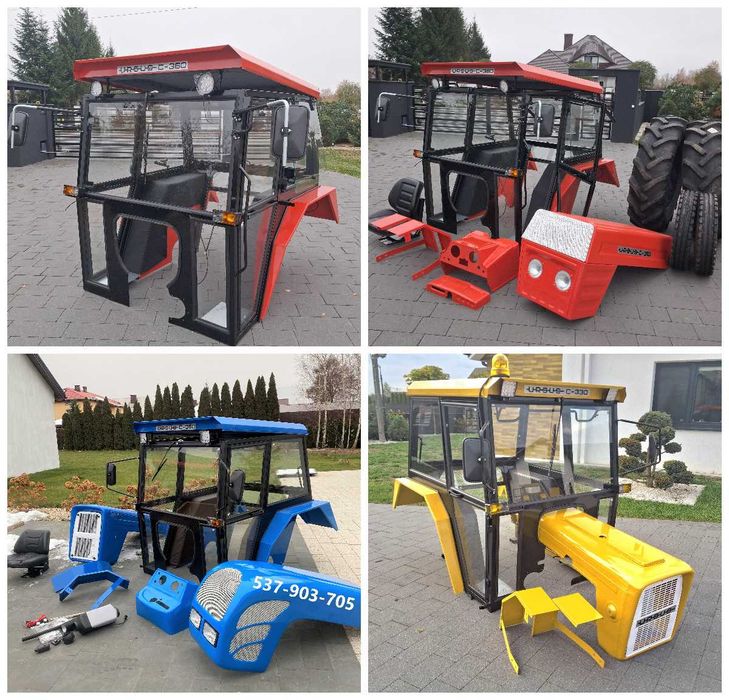 kabina ciągnikowa c330 MF 255 URSUS c360 super dodatki