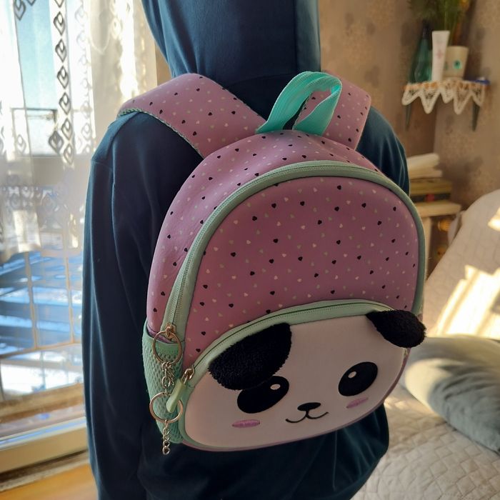 Plecak z pandą dla przedszkolaka