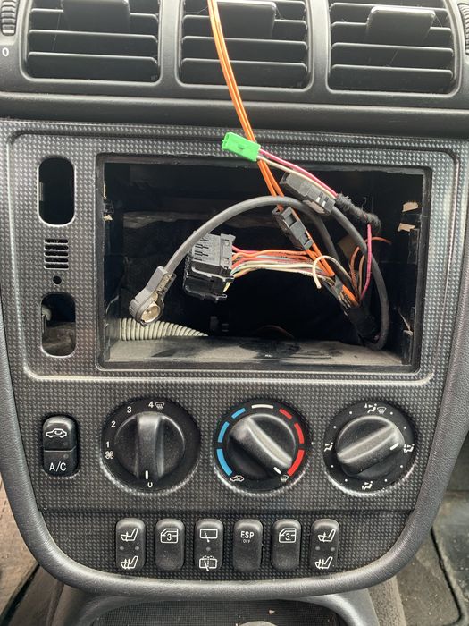 Центральна консоль блок клімату  mercedes ml w163 шрот!