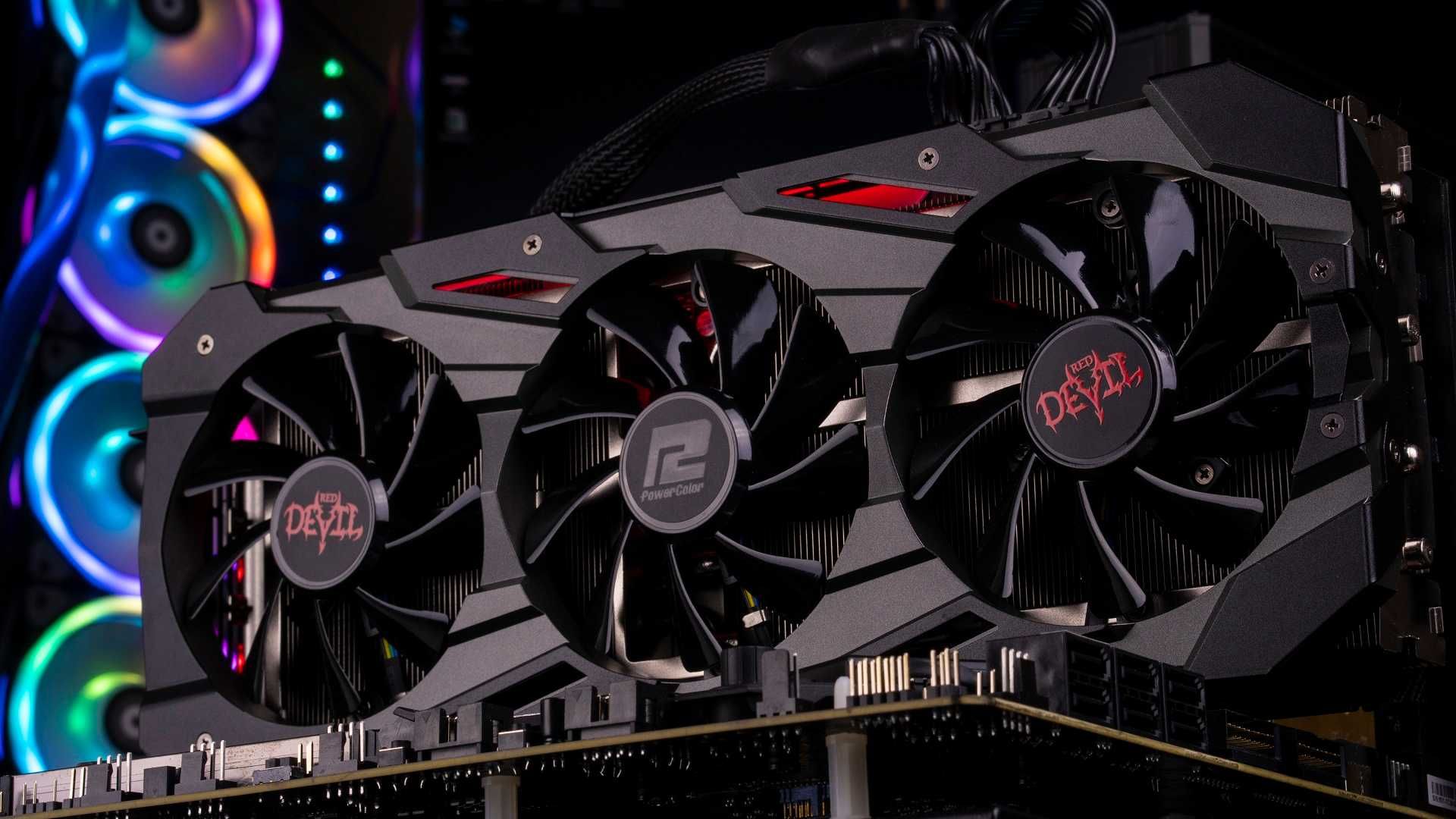 Видеокарта PowerColor Red Devil Radeon RX 5700 XT 8GB OC На Пломбе!: 8 ...