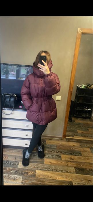 Куртка бордо зима