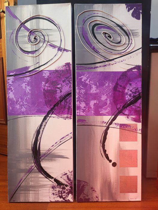 Conjunto de 2 quadros