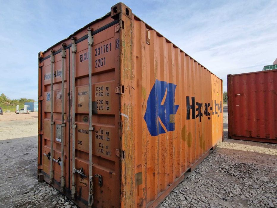 Kontener morski 20’DC używany, sprawny, 6-metrowy