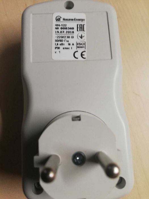 Защитное реле напряжения RN-122