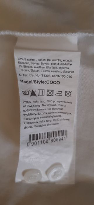 Biała koszula Tatuum 40