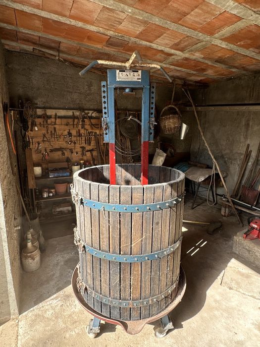 Prensa-esmagador-de-uvas (usada)