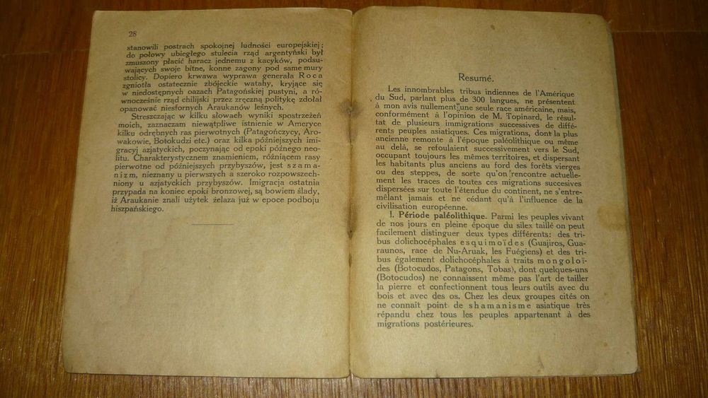 O Indjanach Południowej Ameryki, 1924 r. Józef Siemiradzki przedwojenna stara książka geograficzna antropologiczna