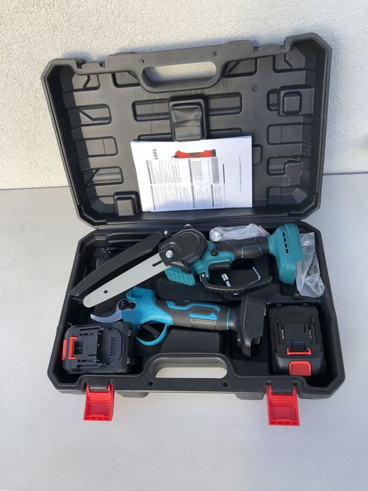 аккумуляторная пила 2в1 секатор акумуляторний набір 2 АКБ