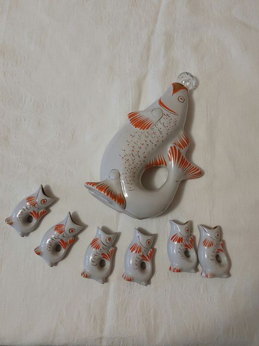 Рюмочний сервіз “Риби”, подарунок, СРСР