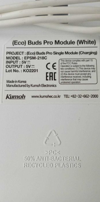 ładowarka z kablem usb do słuchawek samsung budds 2 budds pro