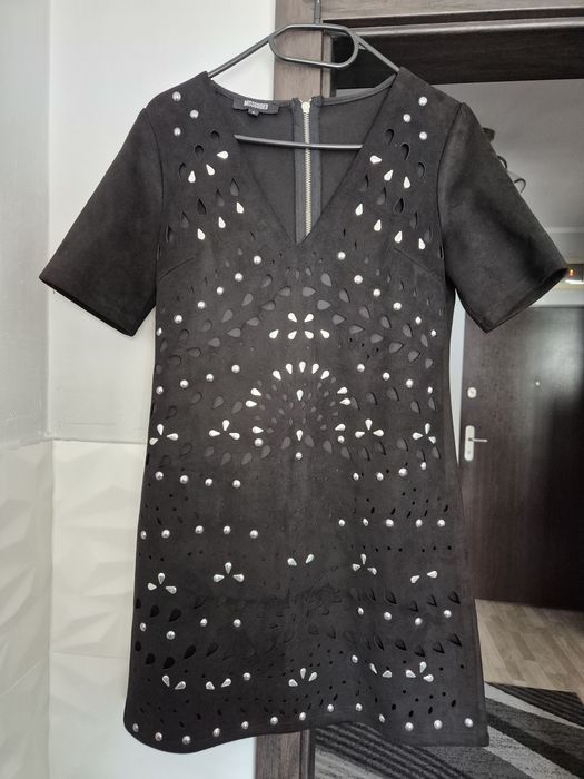 Sukienka zamszowa mini Missguided rozmiar S