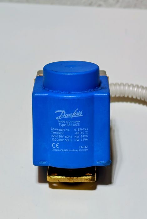 Cewka zaworu elektromagnetycznego Danfoss BE230CS 230V 14/17W