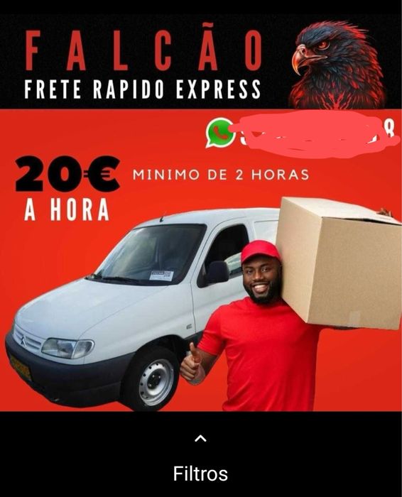 Fretes e mudanças  pequenas e Grandes low cost