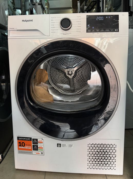 Máquina de Secar Roupa HOTPOINT CHSD83MWBSPT  8kg - Nova