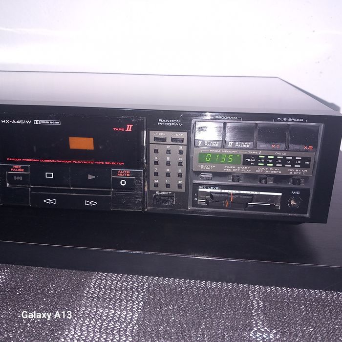 AKAI HX-A451W leitor cassetes muito bom