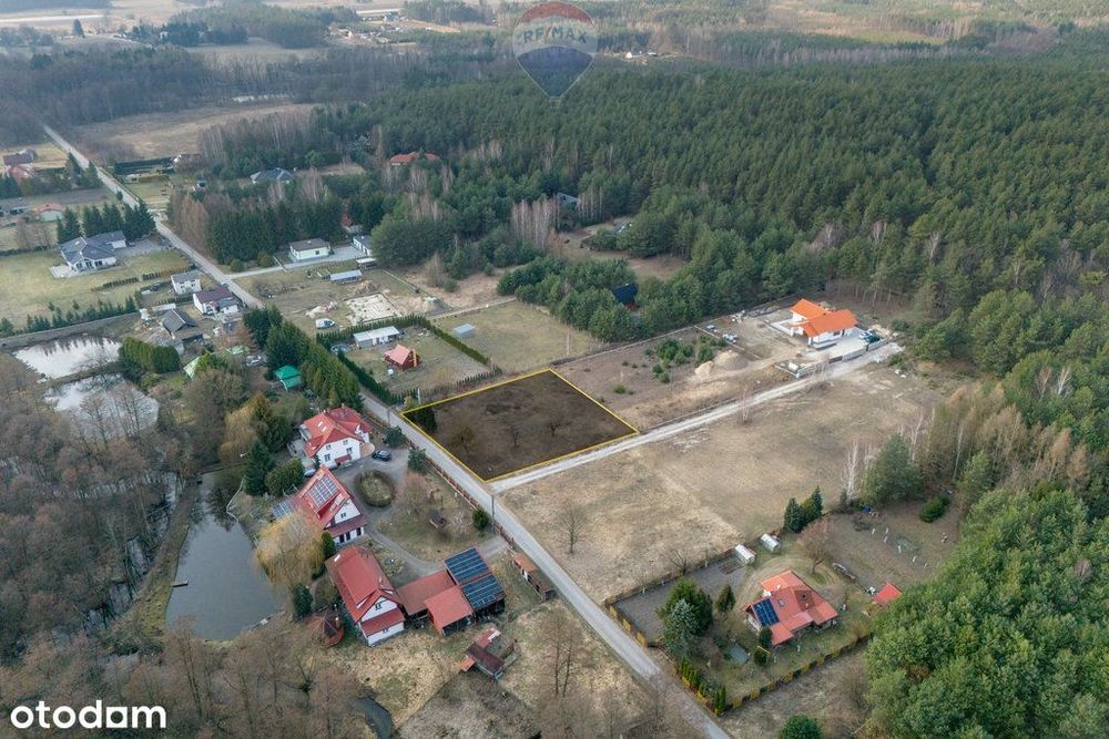 Działka budowlana - Przykory gmina Pniewy - Więcej