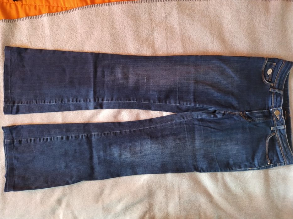 Calças senhora vincadas e jeans tamanho 36