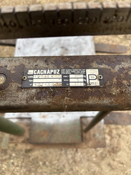 Balança 300kg bascula