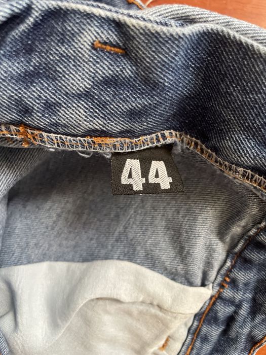 Calcão de ganga azul