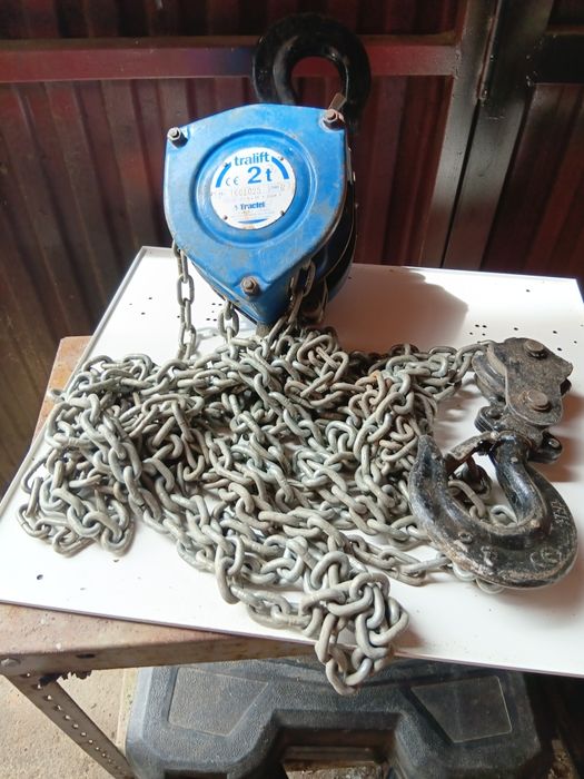 Guincho tractel tralift 2 toneladas 6x18novo