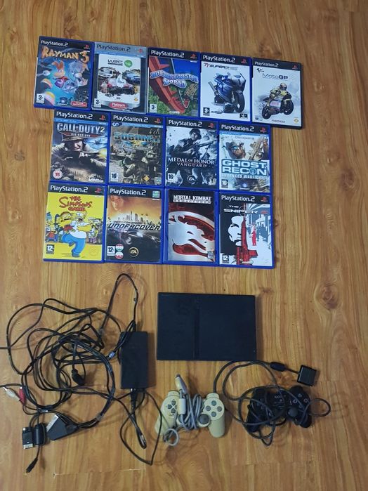 Zestaw gier na ps2 + gratis