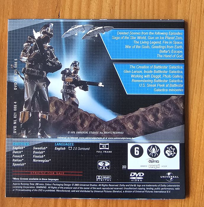 Battlestar Galactica DVD
